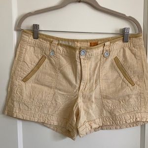 Pilcro and the letterpress shorts.